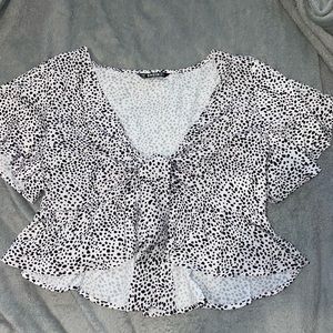 Dalmatian tie top